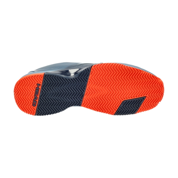 Head Revolt Pro 4.0 Clay - Bluestone/Orange