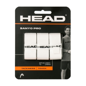Padel Accessories Head Sanyo Pro Overgrip  White 285888 WH