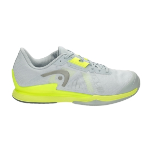 Men`s Tennis Shoes Head Sprint Pro 3.5  Grey/Yellow 273062 GRYE