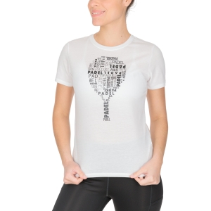 Women`s Tennis T-Shirts and Polos Head Typo TShirt  White 814522WH