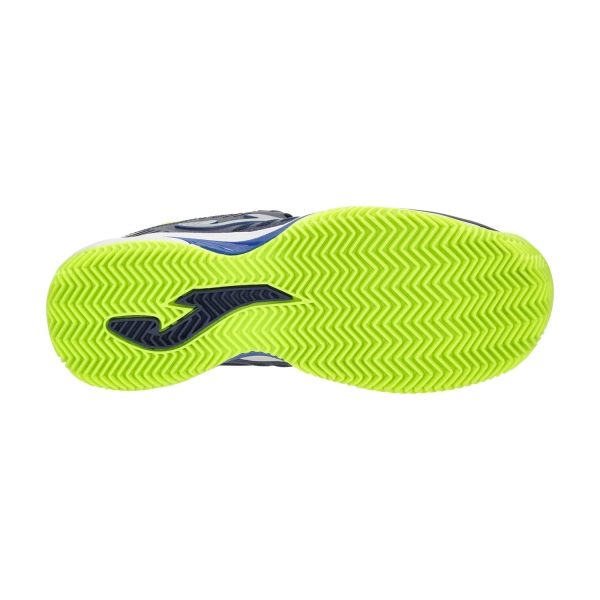Joma Slam WPT Scarpe da Padel Bambini - Navy/Green Fluor