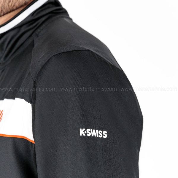 K Swiss Hypercourt 4 Men s Tennis Jacket Jet Black White
