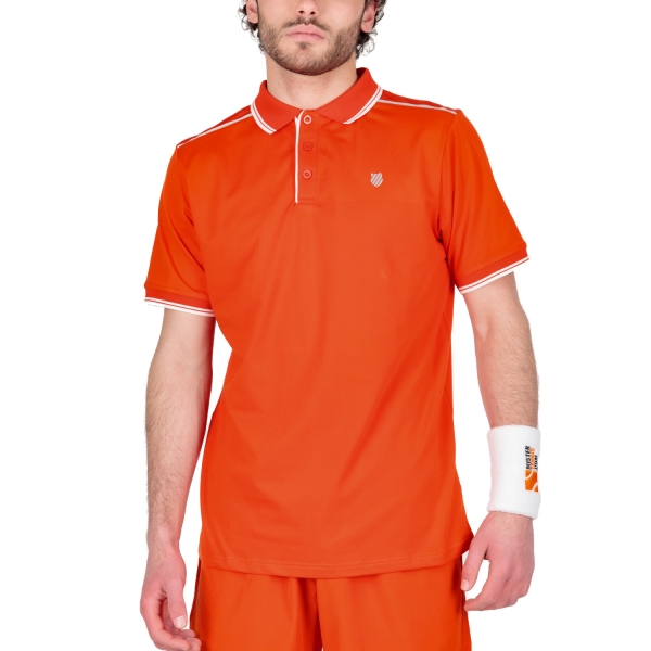 Polo Tenis Hombre KSwiss Hypercourt 4 Polo  Spicy Orange 105801849