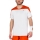 K-Swiss Hypercourt Block Crew 3 T-Shirt - White/Spicy Orange