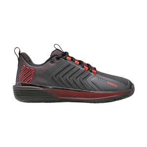 Men`s Tennis Shoes KSwiss Ultrashot 3  Asphalt/Jet Black/Spicy Orange 06988061M