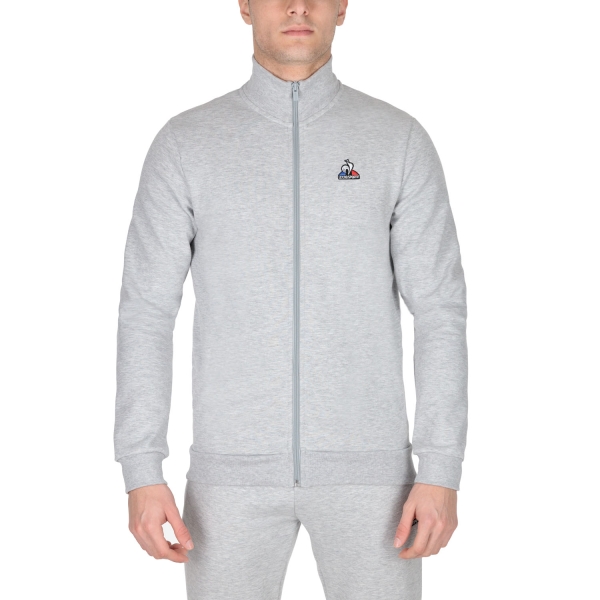 Men's Tennis Shirts and Hoodies Le Coq Sportif Corner Essentiels Hoodie  Gris/Chine Clair 2120208