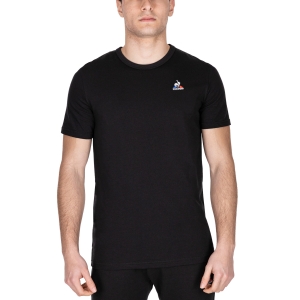 Camisetas de Tenis Hombre Le Coq Sportif Corner Essentiels Camiseta  Black 2120199