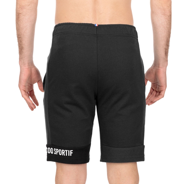 Le Coq Sportif Essentiels Bar 9in Shorts - Black
