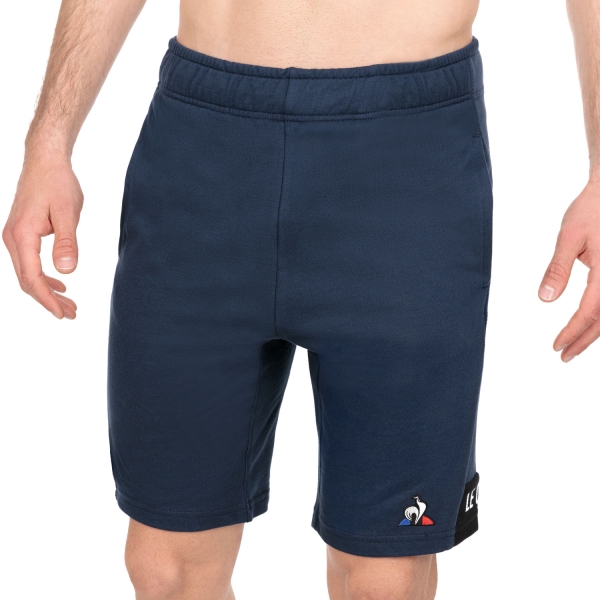 Men's Tennis Shorts Le Coq Sportif Essentiels Bar 9in Shorts  Dress Blues 2110546