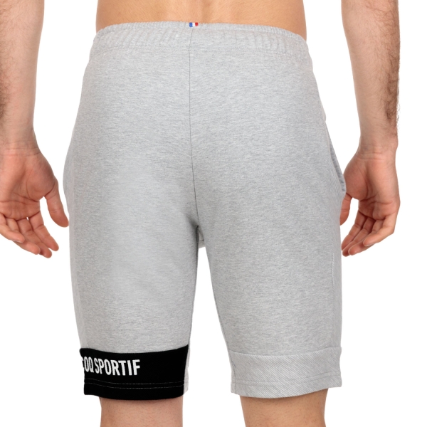 Le Coq Sportif Essentiels Bar 9in Shorts - Gris/Chine Clair