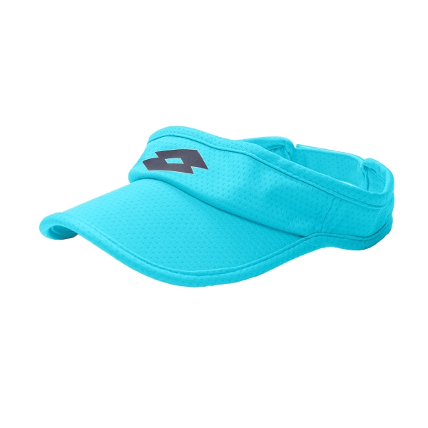 Tennis Hats and Visors Lotto Logo Visor  Blue Atoll L520710EB