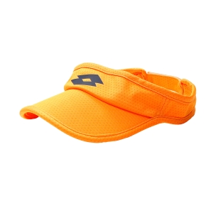 Tennis Hats and Visors Lotto Logo Visor  Orange Beat L520710TH