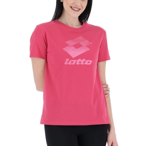 Camisetas y Polos de Tenis Mujer Lotto Smart II Camiseta  Fuchsia/Rose 216810602
