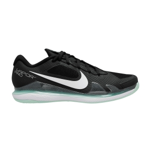 Men`s Tennis Shoes Nike Court Air Zoom Vapor Pro Clay  Black/White/Mint Foam CZ0219009