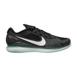 Calzado Tenis Hombre Nike Court Air Zoom Vapor Pro HC  Black/White/Mint Foam CZ0220009