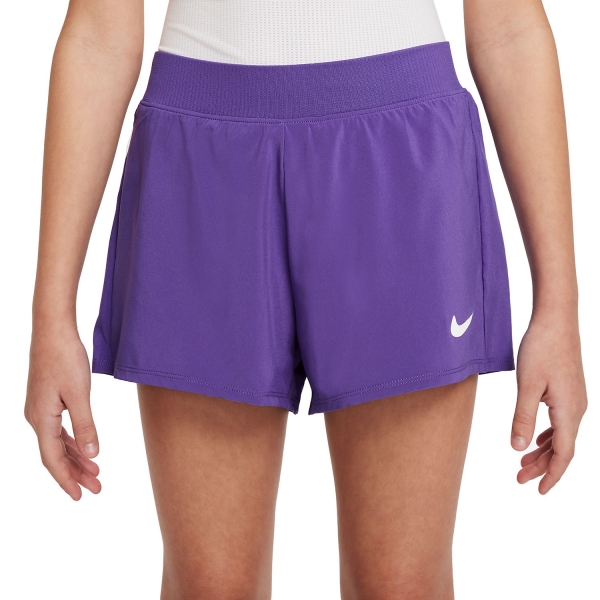 Shorts and Skirts Girl Nike Court DriFIT Victory 3in Shorts Girl  Dark Iris/White DB5612579