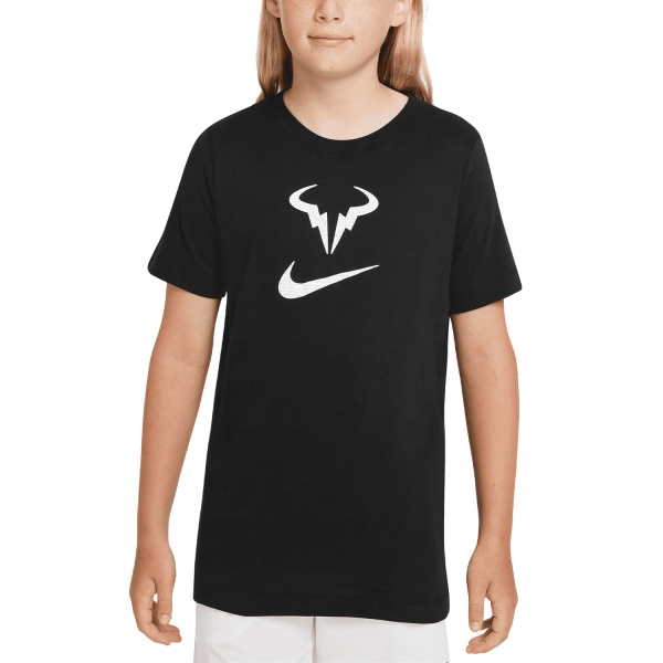 Nike Court Dri-FIT Rafa Tennis T-Shirt - Black