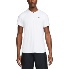 Nike Court Dri-FIT Slam Polo - White/Black