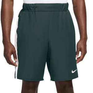 Pantalones Cortos Tenis Hombre Nike Court Flex Victory 9in Shorts  Pro Green/White CV2545397