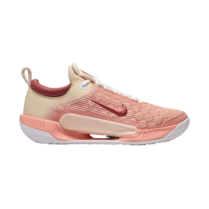 Scarpe Tennis Donna Nike Court Zoom NXT HC  Light Madder Root/Canyon Rust/White DH0222816