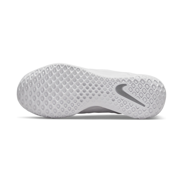 Nike Court Zoom NXT HC - White/Metallic Silver/Grey Fog
