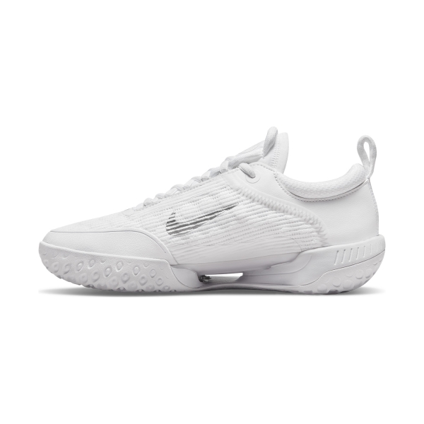 Nike Court Zoom NXT HC - White/Metallic Silver/Grey Fog