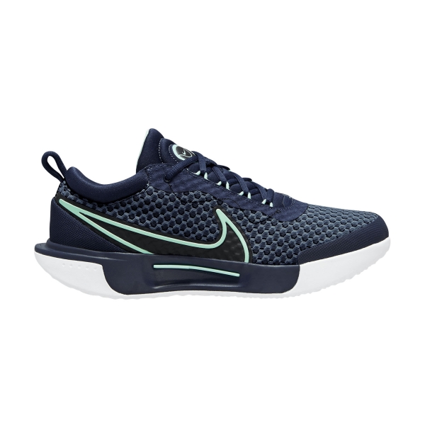 Men`s Tennis Shoes Nike Court Zoom Pro HC  Obsidian/Black/Mint Foam/Ocean Cube DH0618410