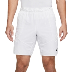 Nike Dri-FIT Advantage 9in Pantaloncini - White/Black