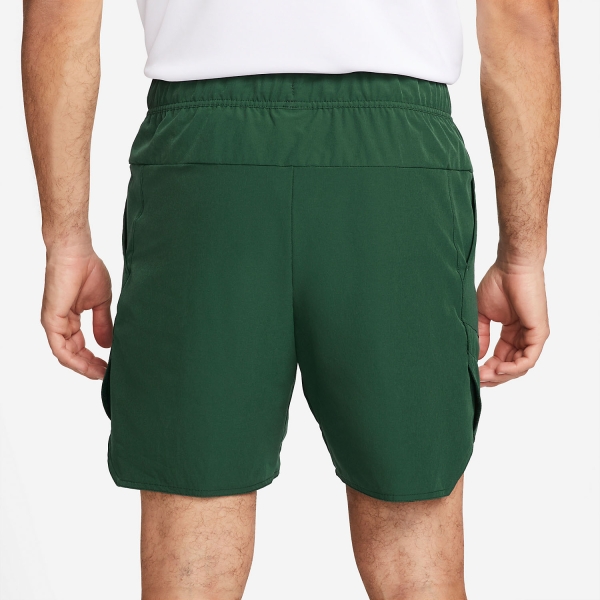 Nike Dri FIT Advantage 7in Shorts Tenis Hombre Pro Green White