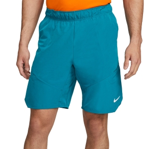 Pantalones Cortos Tenis Hombre Nike DriFIT Advantage 9in Shorts  Bright Spruce/White DD8331367