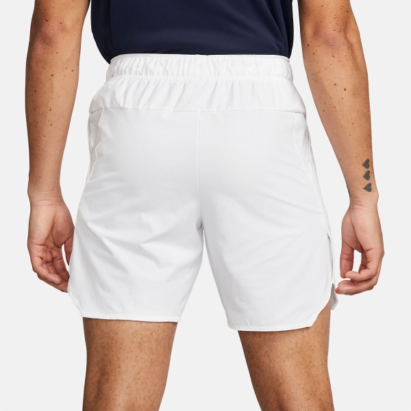 Nike Dri-FIT Advantage 7in Shorts - White/Black