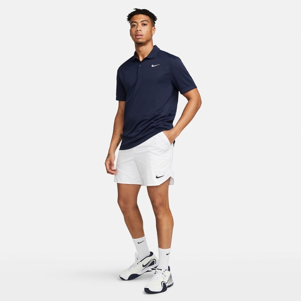 Nike Dri-FIT Advantage 7in Shorts - White/Black