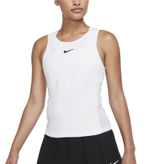 Nike Court Slam Tank - White/Black