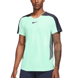 Men's Tennis Shirts Nike DriFIT Slam TShirt  Mint Foam/Obsidian/Mineral Slate/Black DD8431379