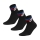 Nike Everyday Essential Swoosh x 3 Calcetines - Black/White/Game Royal/University