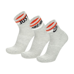 Nike SX7664 Lot de 5 paires de chaussettes de tennis pour homme et femme  Blanc/noir Taille 34 36 38 40 42 44 46 48 50 - Multicolore - 34/38 EU :  : Mode