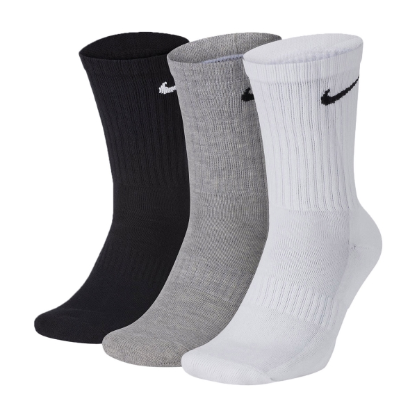 Tennis Socks Nike Everyday Lightweight Crew x 3 Socks  Multicolor SX7676964