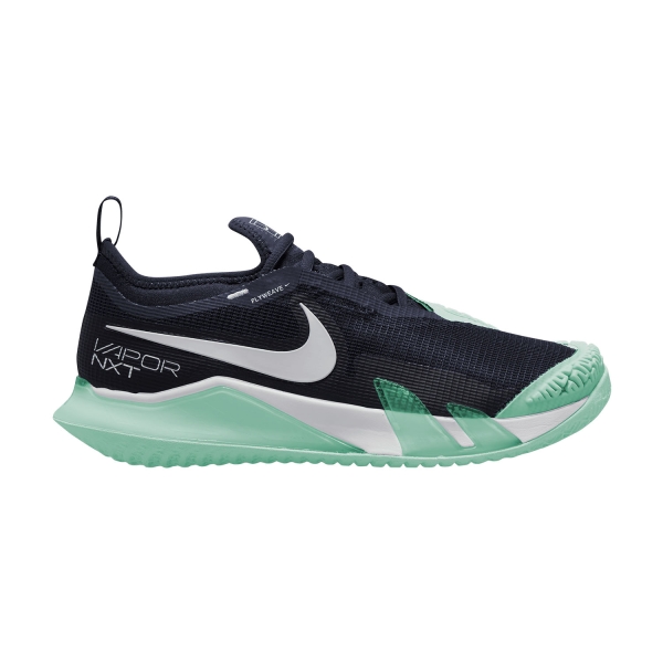 Calzado Tenis Mujer Nike React Vapor NXT HC  Obsidian/White/Mint Foam CV0742410