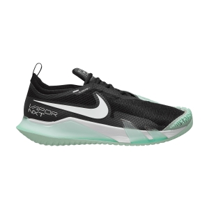 Men`s Tennis Shoes Nike React Vapor NXT HC  Black/White/Mint Foam CV0724009