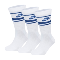 Nike Everyday Plus Cushioned x 3 Socks - White/Black