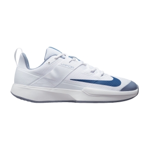 Men`s Tennis Shoes Nike Court Vapor Lite HC  White/Mystic Navy/Ashen Slate DC3432111