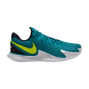 Men`s Tennis Shoes Nike Air Zoom Vapor Cage 4 Rafa Clay  Bright Spruce/Atomic Green/Black/White DV1773310