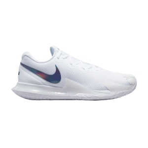 Men`s Tennis Shoes Nike Air Zoom Vapor Cage 4 Rafa HC  White/Black DD1579101