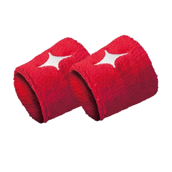 StarVie Logo Small Wristbands - Red/White Star