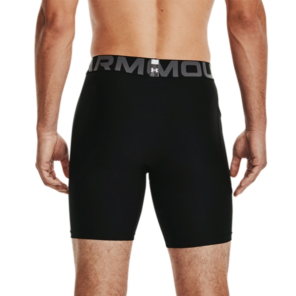 Under Armour HeatGear Short Tights - Black/Pitch Gray