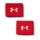 Under Armour Performance Small Wristbands - Red/White