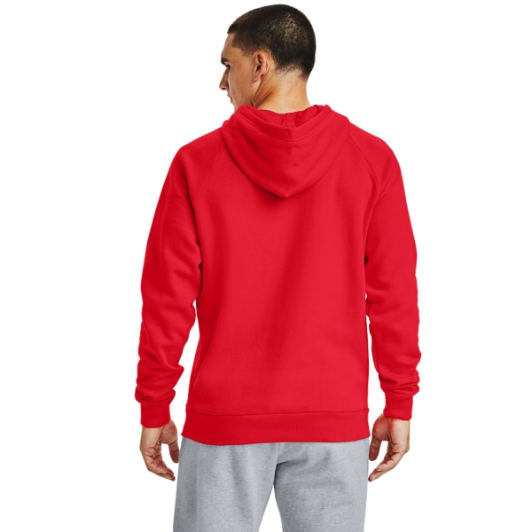 Under Armour Rival Fleece Hoodie - Red/Onyx White