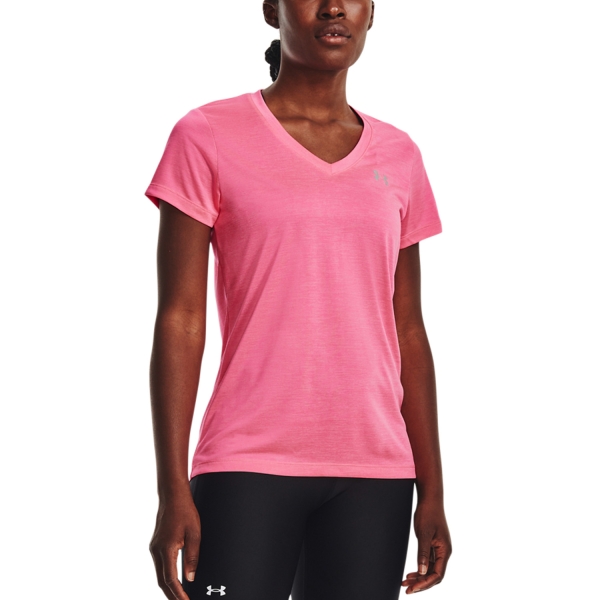 Remera Under Armour Tech Twist Mujer Rosa