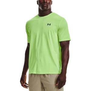 Men's Tennis Shirts Under Armour Training Vent 2.0 TShirt  Quirky Lime/Black 13614260752