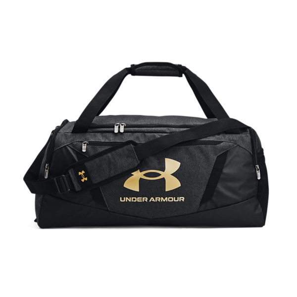 Tennis Bag Under Armour Undeniable 5.0 Medium Duffle  Black/Metallic Gold 13692230002